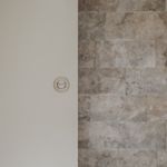21439 - Round Sliding Door Pull Privacy Kit with Inbuilt Privacy Turn - Satin Nickel - Privacy