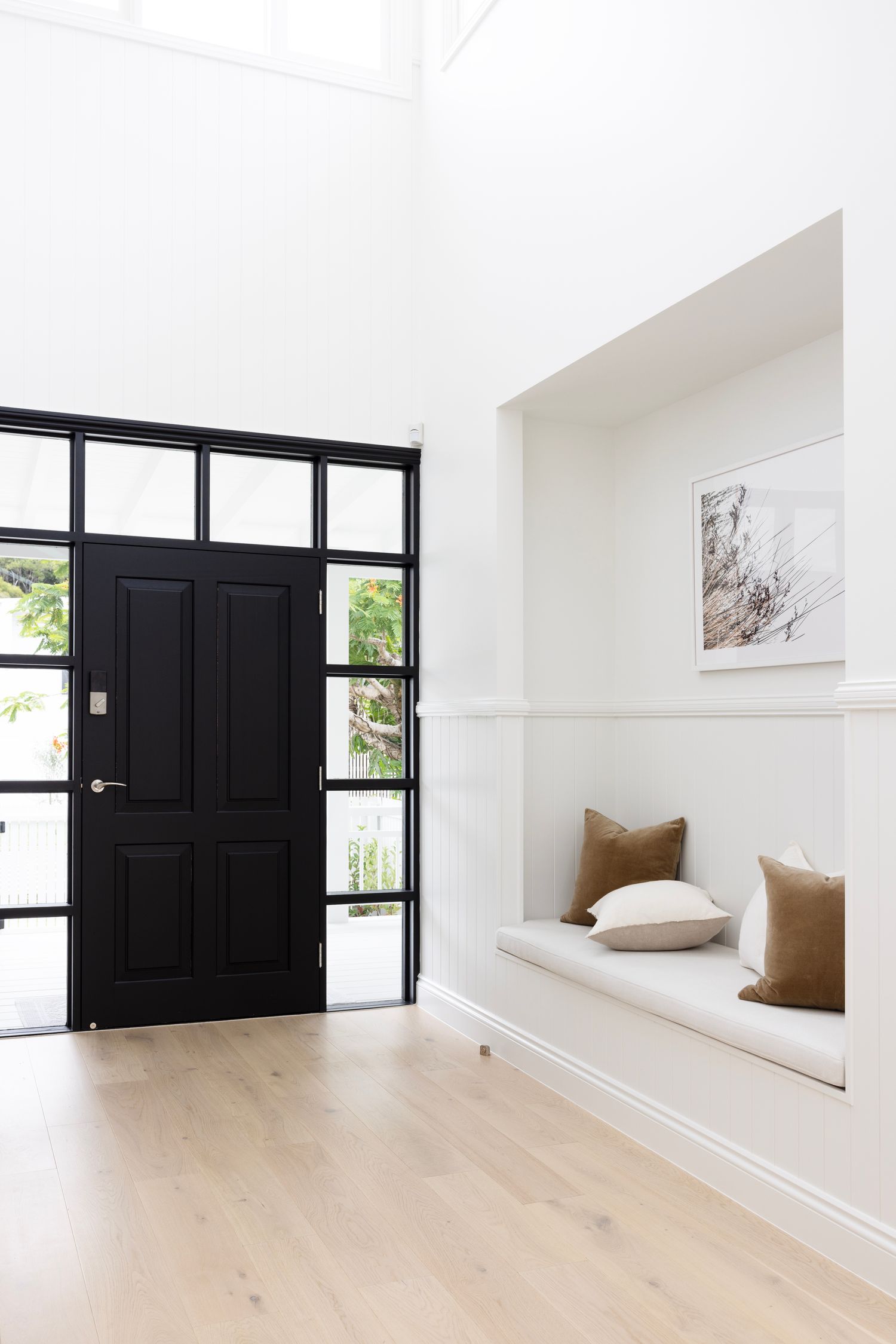 9229KPASS60 - Oxford Lever - Round Rose Passage Kit - Satin Nickel - Passage