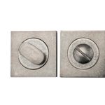20037 - Privacy Turn - Square - Distressed Nickel