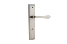 14878P85 - Copenhagen Lever - Stepped Backplate - Satin Nickel - Privacy