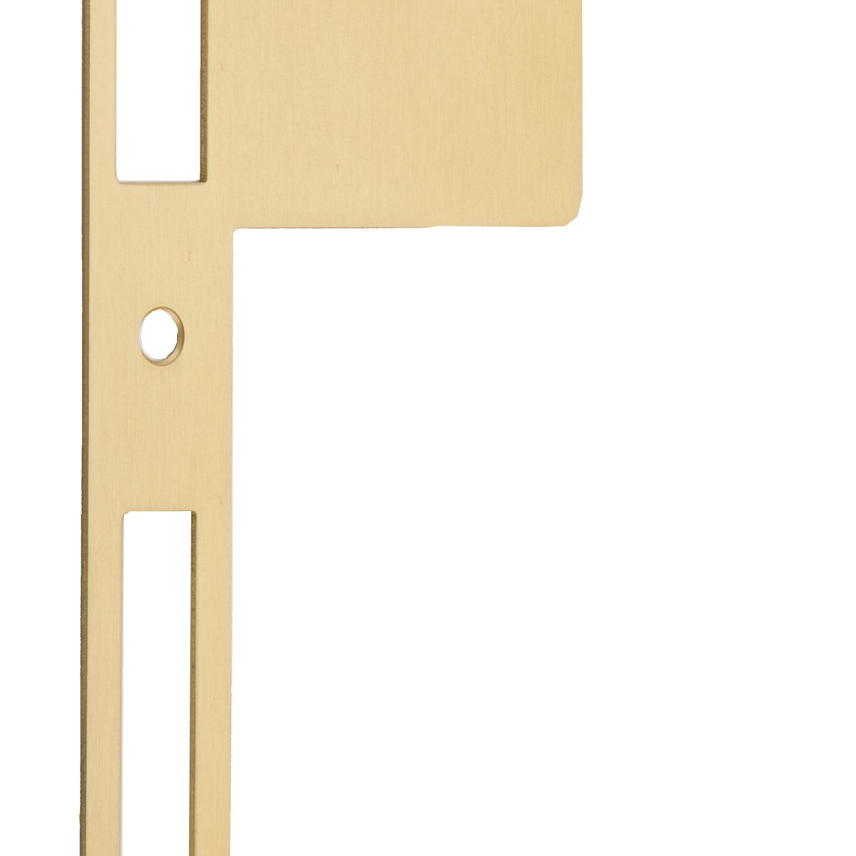 17140 - Extended 85mm Strikers - H198xW63mm - Brushed Gold PVD