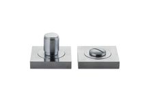 20015 - Berlin Privacy Turn - Square - Brushed Chrome