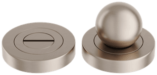 24145 - Puerto Privacy Turn - Round - Satin Nickel