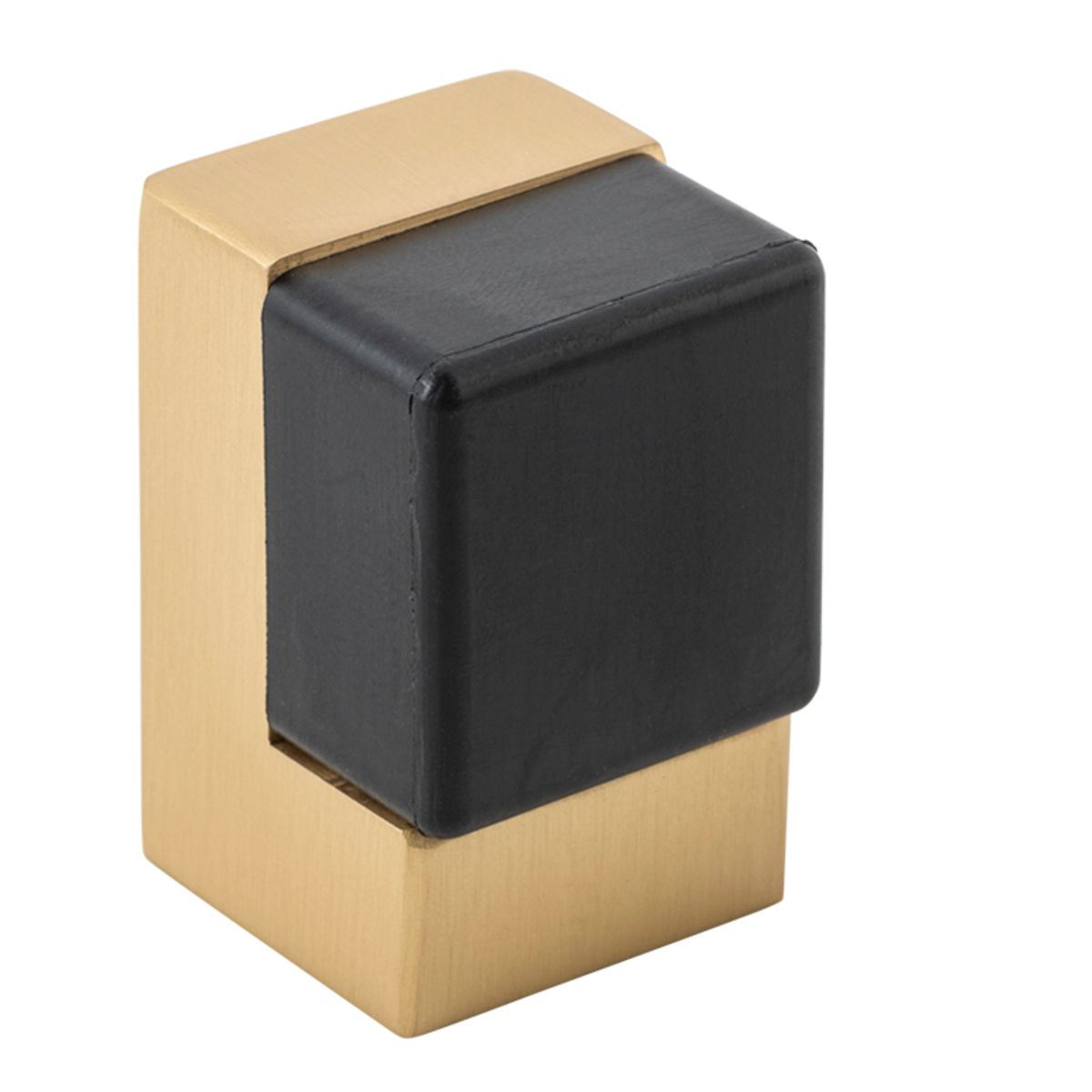 20826 - Square Door Stop - Brushed Brass