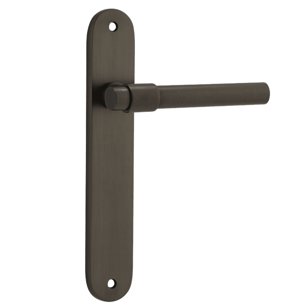 10900 - Helsinki Lever - Oval Backplate - Signature Brass - Passage