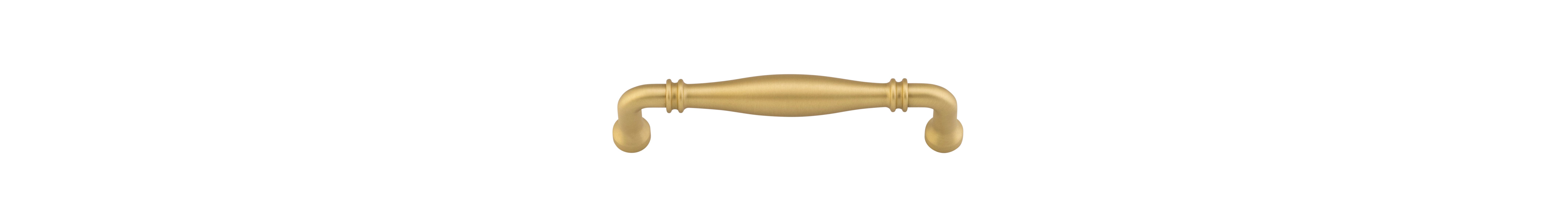 17104 - Sarlat Cabinet Pull - CTC128mm - Brushed Gold PVD