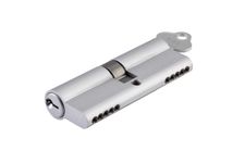 21656 - Euro Cylinder Dual Function 5 Pin - Brushed Chrome - Entrance