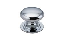 0567 - Sarlat Cupboard Knob - P32xD38mm - Polished Chrome