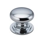 0567 - Sarlat Cupboard Knob - P32xD38mm - Polished Chrome