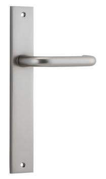 Oslo Lever - Rectangular Backplate