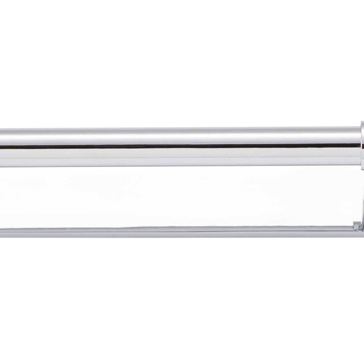 21004B - Helsinki Cabinet Pull with Backplate - CTC128mm - Polished Chrome