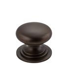 0561 - Sarlat Cupboard Knob - P32xD38mm - Signature Brass