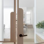 20771 - Osaka Lever - Round Rose - Signature Brass - Passage