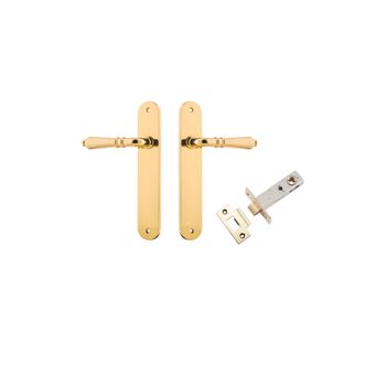 Sarlat Lever - Oval Backplate Passage Kit