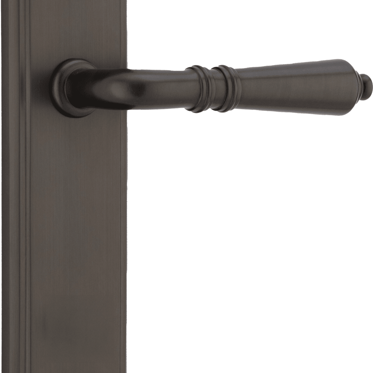 10736 - Sarlat Lever - Stepped Backplate - Signature Brass - Passage