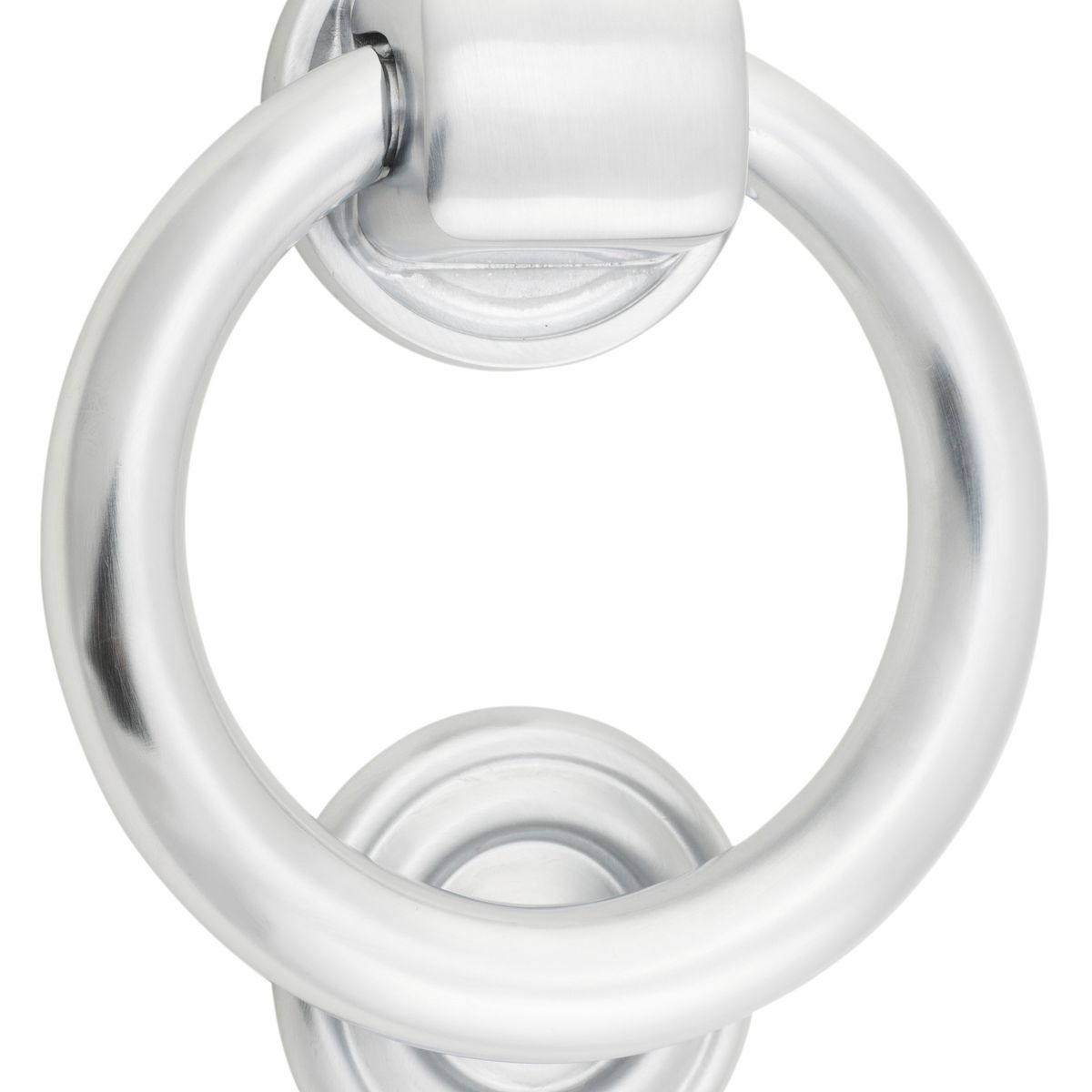 9325 - Ring Door Knocker - Brushed Chrome