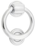 9325 - Ring Door Knocker - Brushed Chrome