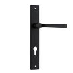Annecy Lever - Rectangular Backplate