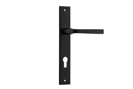 Annecy Lever - Rectangular Backplate