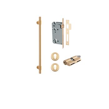 Helsinki Pull Handle - 450mm Entrance Kit with Separate High Security Lock