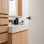 20773 - Osaka Lever - Round Rose - Matt Black - Passage