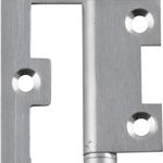 2798 - Hirline Hinge - H89xW35mm - Brushed Chrome