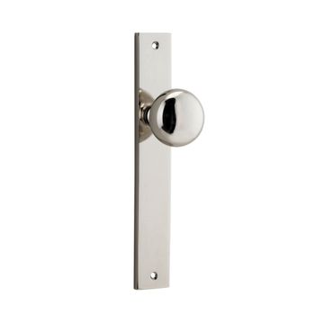 Cambridge Knob - Rectangular Backplate