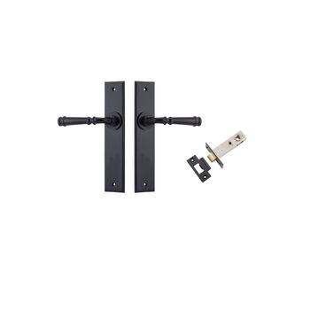 Verona Lever - Chamfered  Backplate Passage Kit