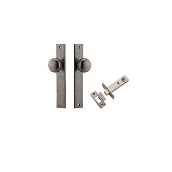Cambridge Knob - Rectangular Backplate Passage Kit