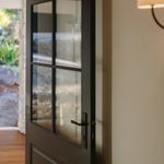 12700E85 - Sarlat Lever - Rectangular Backplate - Matt Black - Entrance