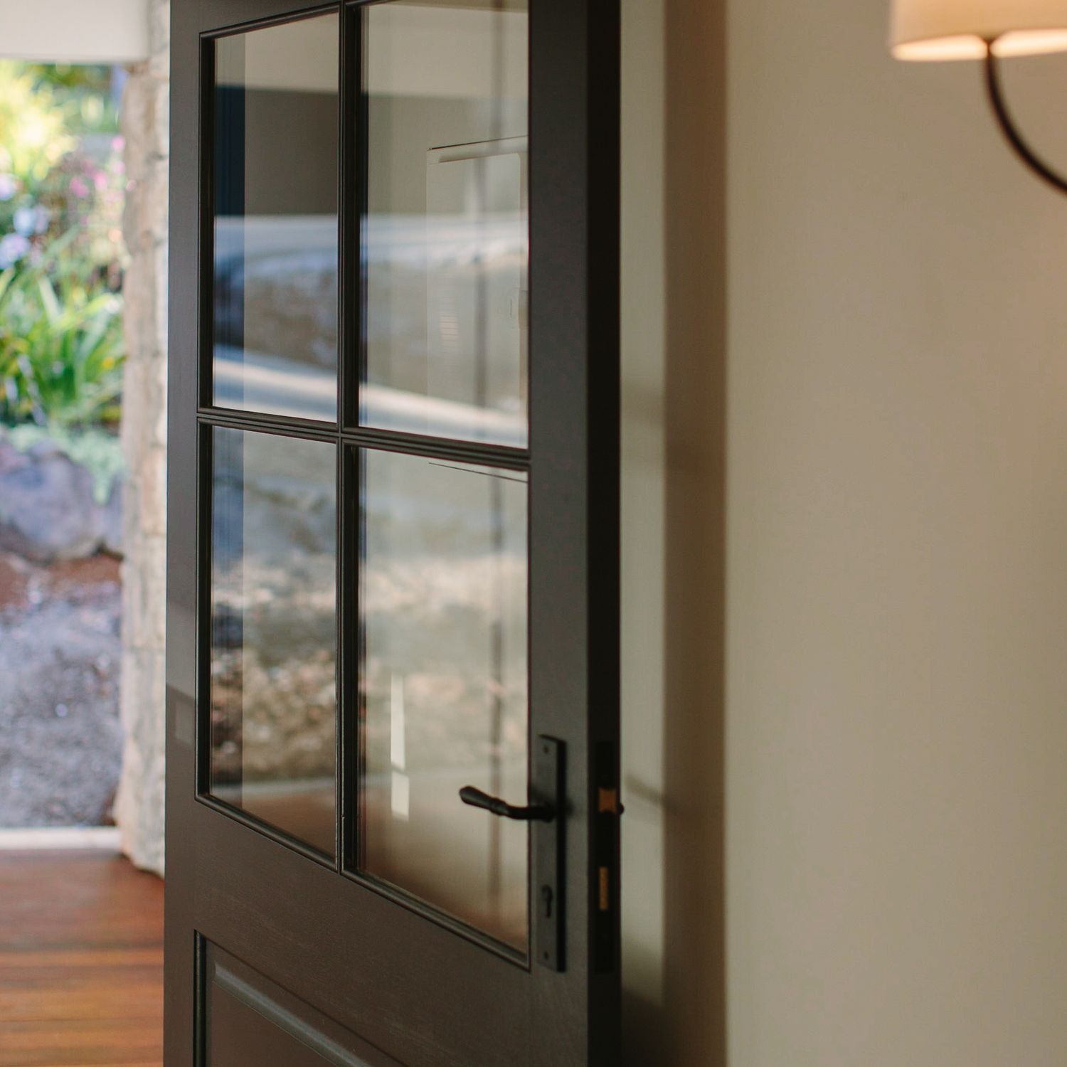 16200KENTR60KK - Sarlat Lever - Rectangular Backplate Entrance Kit with High Security Lock - Brushed Gold PVD - Entrance