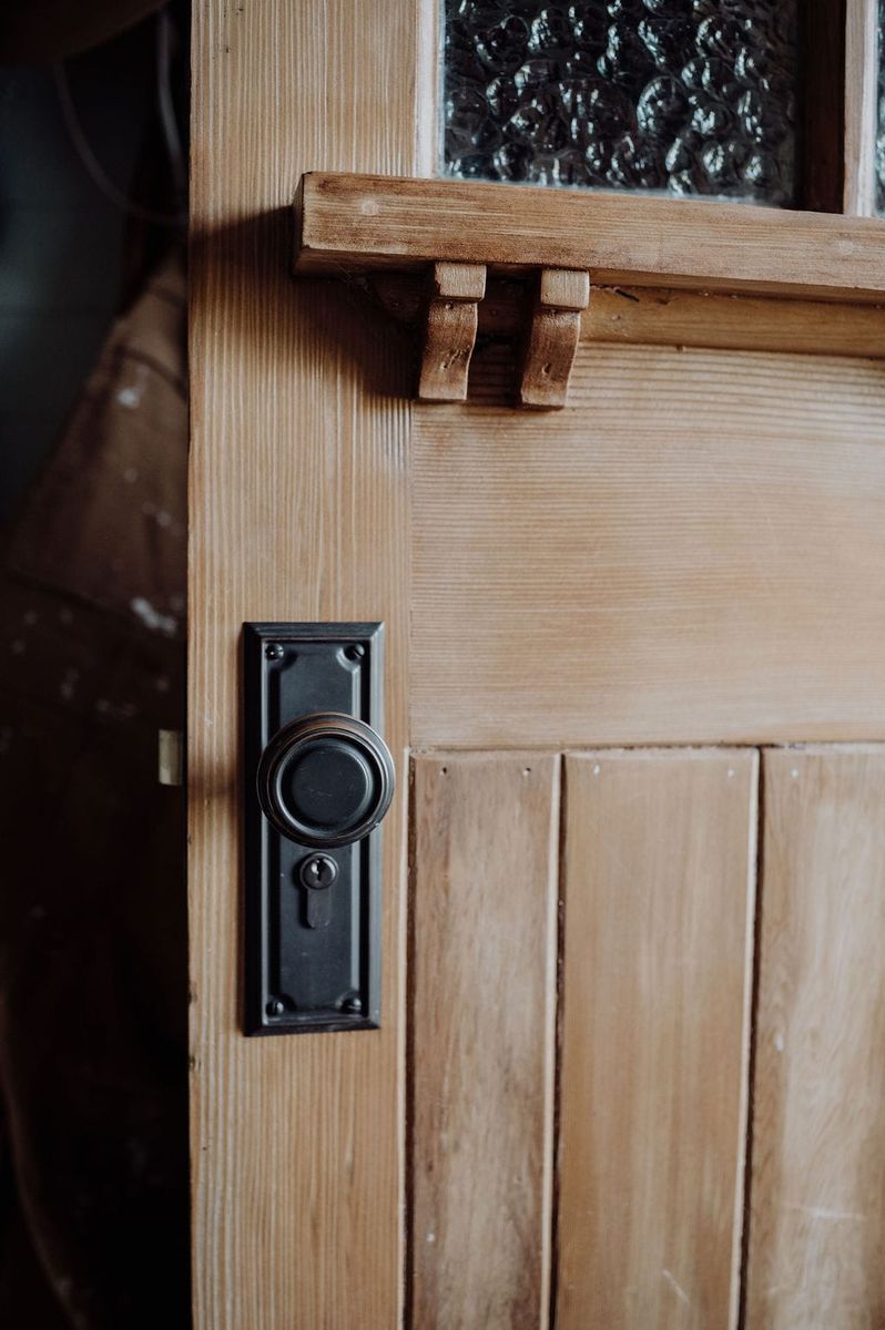 Edwardian Door Knob - Long Backplate