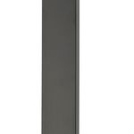 20333 - Locking Flush Bolt - 400mm - Matt Black