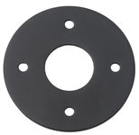 9373 - Adaptor Plate - Round - Matt Black