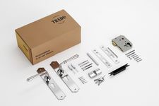 Reims Lever - Long Backplate Entrance Set with High Security Lock