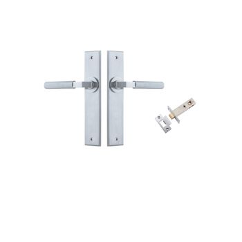 Brunswick Lever - Chamfered Backplate Passage Kit