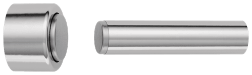 20473 - Door Stop Pencil - Magnetic - Polished Chrome