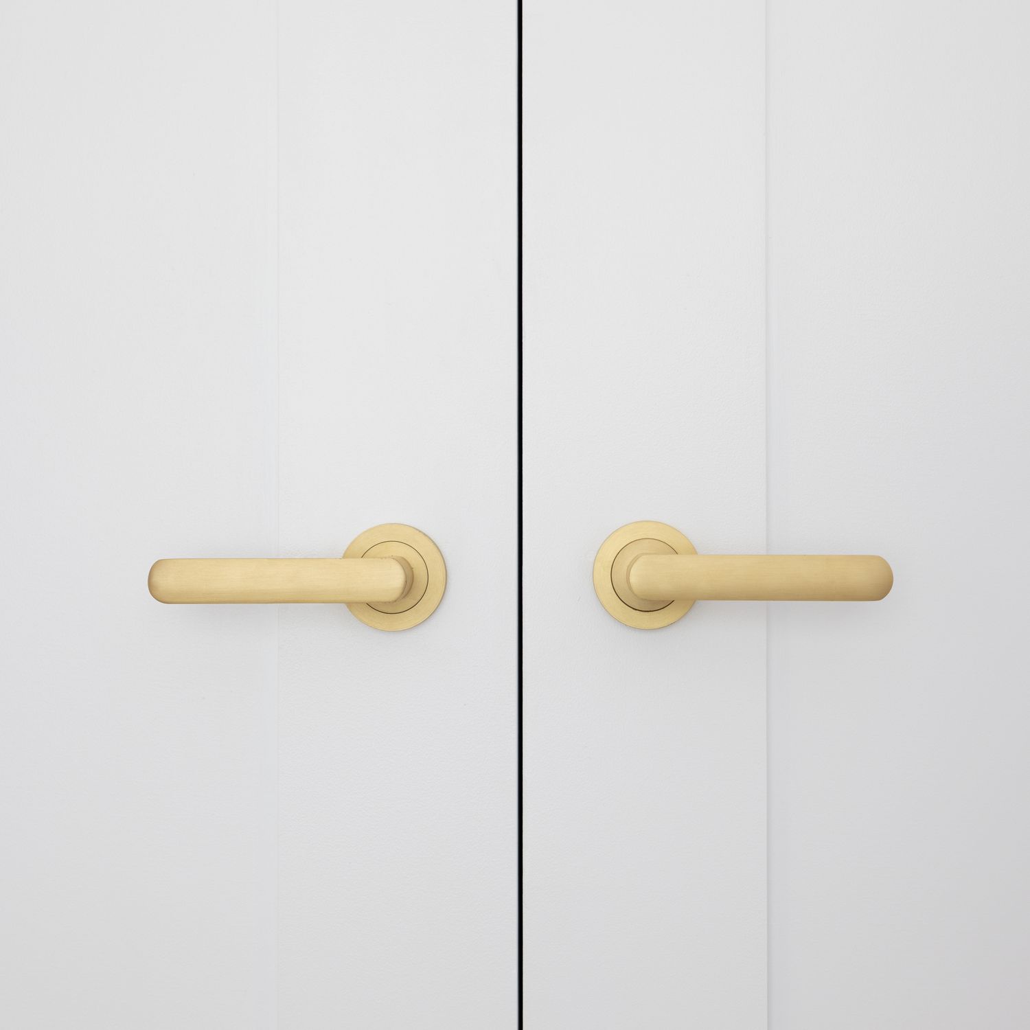 16270 - Osaka Lever - Round Rose - Brushed Gold PVD - Passage