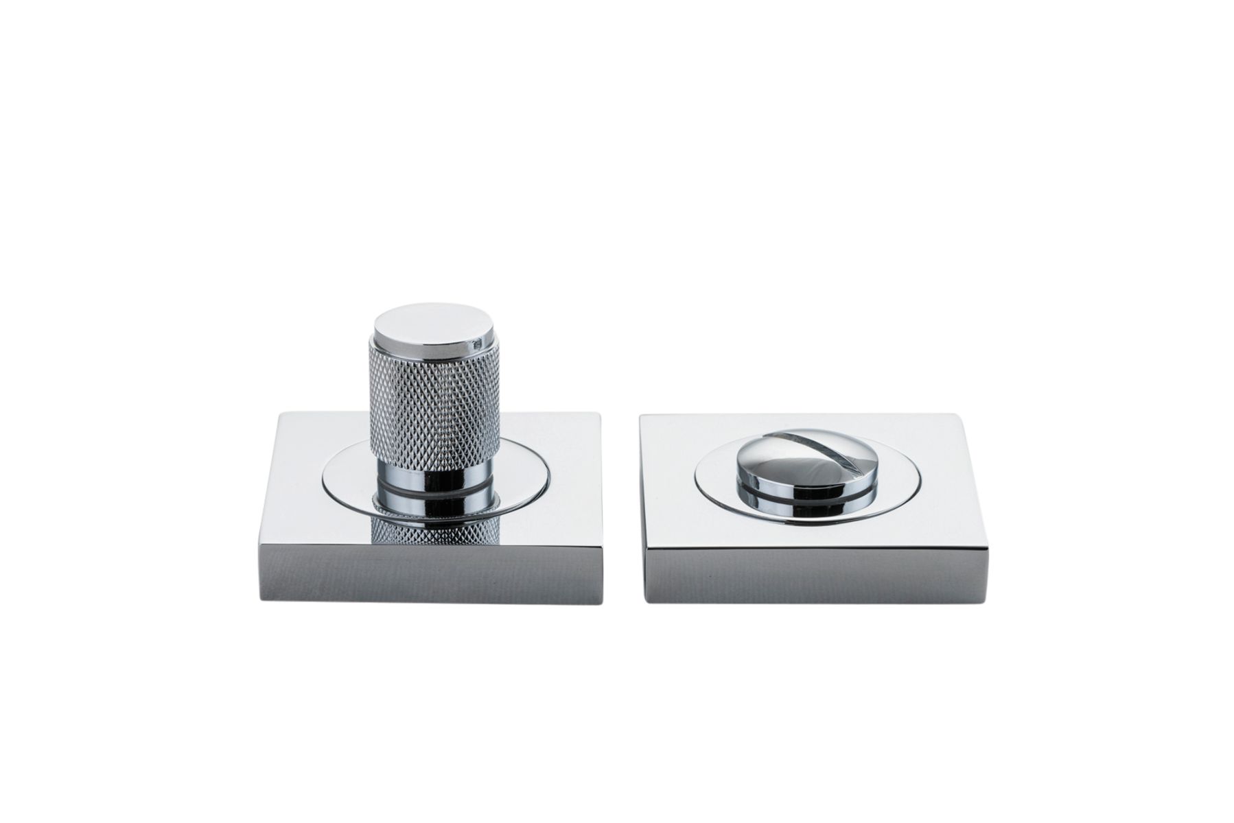 20004 - Brunswick Privacy Turn - Square - Polished Chrome