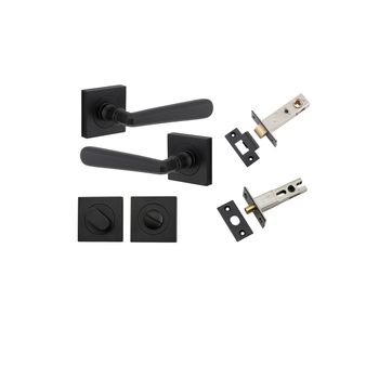 Copenhagen Lever - Square Rose Privacy Kit with Separate Privacy Turn