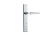 11750 - Berlin Lever - Rectangular Backplate - Polished Chrome - Passage