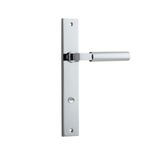 11750 - Berlin Lever - Rectangular Backplate - Polished Chrome - Passage