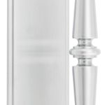 9345 - Sarlat Pull Handle on Backplate - Brushed Chrome