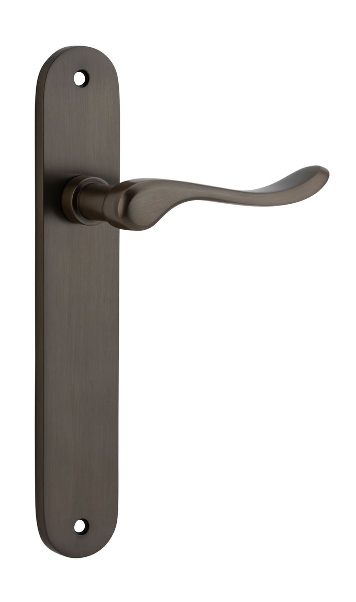 10924 - Stirling Lever - Oval Backplate - Signature Brass - Passage