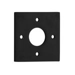 0243 - Adaptor Plate - Square - Matt Black