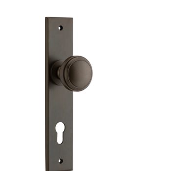 Paddington Knob - Chamfered Backplate