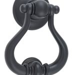 9393 - Sarlat Door Knocker - Matt Black
