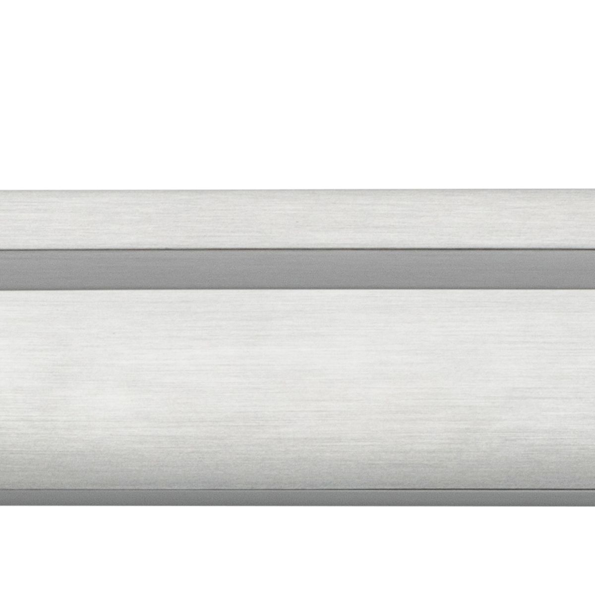 0537B - Cali Cabinet Pull with Backplate - CTC 256mm - Brushed Chrome