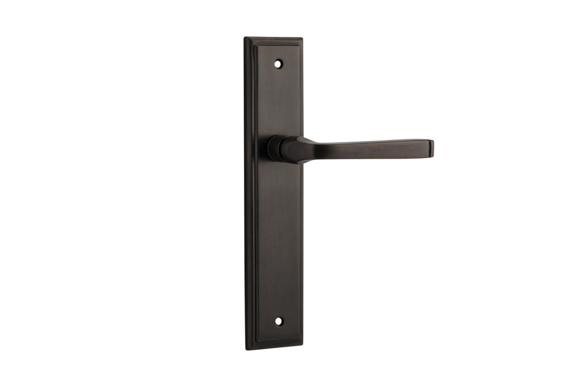 10744 - Annecy Lever - Stepped Backplate - Signature Brass - Passage