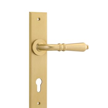 Sarlat Lever - Chamfered Backplate